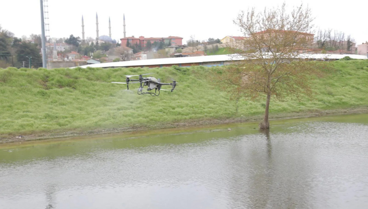 Edirne Belediyesi Kent Genelinde Biyolojik Larvasit Uygulama Çalışmalarını Sürdürüyor!