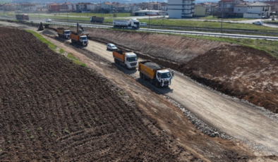 Ergene Devlet Hastanesi Bağlantı Yolu Çalışmaları Aralıksız Sürüyor!