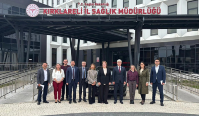 Trakya Sağlık Turizmi Geliştirme Derneği Kırklareli İl Sağlık Müdürlüğünü Ziyaret Etti!