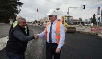 Lüleburgaz Belediyesi’nin Gerçekleştirdiği Kavşak Düzenlemesinde Sona Yaklaşıldı!
