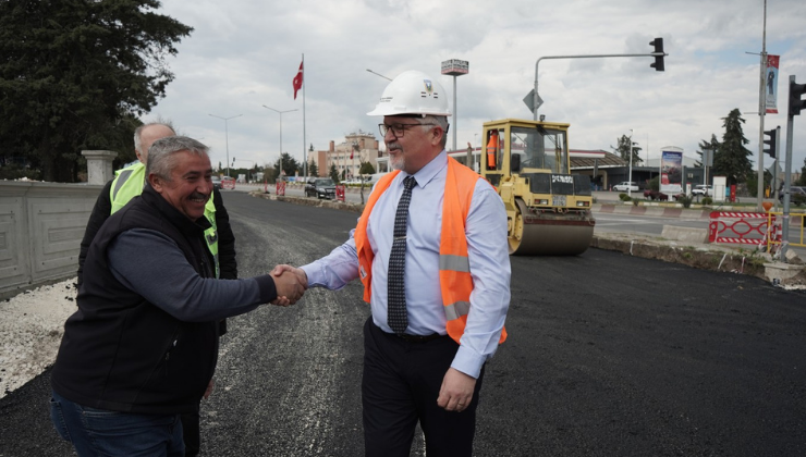 Lüleburgaz Belediyesi’nin Gerçekleştirdiği Kavşak Düzenlemesinde Sona Yaklaşıldı!