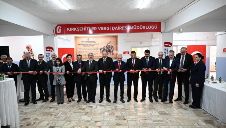 Kırkşehitler Vergi Dairesi Müdürlüğü Hizmete Açıldı!