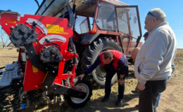 Aspir Tohumları, Teknik Personellerin Kontrolünde Toprakla Buluşturuldu!