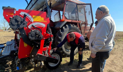 Aspir Tohumları, Teknik Personellerin Kontrolünde Toprakla Buluşturuldu!