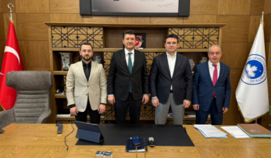 NKÜ Genel Sekreteri Gökhan Saygıdan Genel Sekreter Ahmet Şimşek’e Ziyaret!