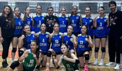 ÇBSK Küçük Kızlar Voleybol Takımı Grup Müsabakalarında Fırtına Gibi Esti!