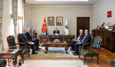 Vali Turan Lüleburgaz Kaymakamı Kemal Yıldız ve Beraberindeki Heyeti Ağırladı!