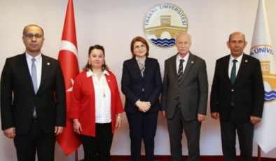 Azerbaycan Eğitim Müşaviri Necibe Nesibova Trakya Üniversitesi’ni Ziyaret Etti!