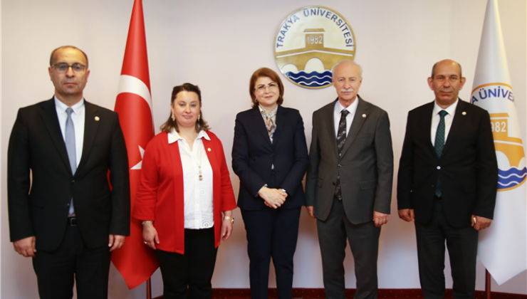Azerbaycan Eğitim Müşaviri Necibe Nesibova Trakya Üniversitesi’ni Ziyaret Etti!