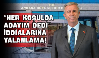 “Her Koşulda Adayım Dedi” İddialarına Yalanlama!