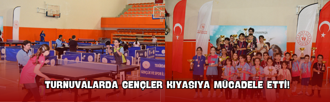 Turnuvalarda Gençler Kıyasıya Mücadele Etti!