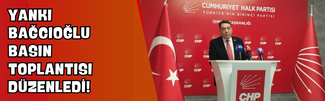 Yankı Bağcıoğlu Basın Toplantısı Düzenledi!