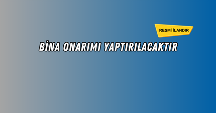 MUHTELİF ONARIM İŞİ