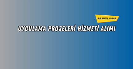 HİZMET ALIMI