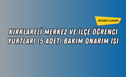 BAKIM ONARIM İŞİ