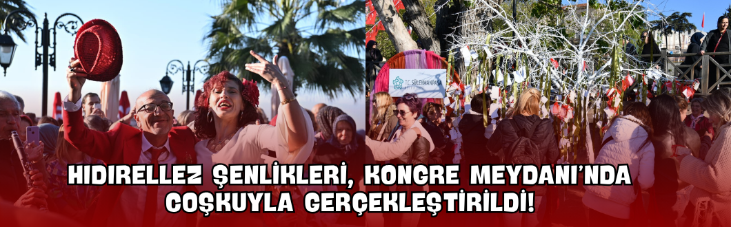 Hıdırellez Coşkusu Süleymanpaşa Sahiline Sığmadı!