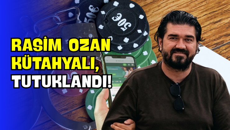 Rasim Ozan Kütahyalı, Tutuklandı!