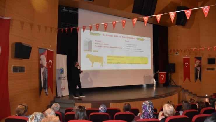 “Sağlıklı ve Dengeli Beslenmenin Önemi” Konulu Program Gerçekleştirildi!