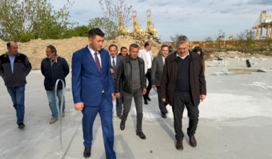 Rektör Mümin Şahin İnşaat Alanını Ziyaret Ederek Çalışmaları Yerinde İnceledi!
