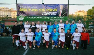 Birimler Arası Futbol Turnuvası Final ve Üçüncülük Karşılaşmalarıyla Tamamlandı!