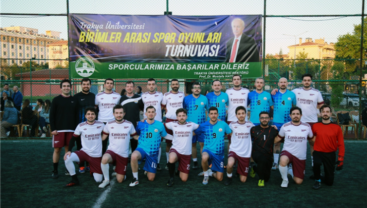 Birimler Arası Futbol Turnuvası Final ve Üçüncülük Karşılaşmalarıyla Tamamlandı!