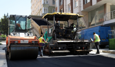 Çerkezköy’de Cadde ve Sokaklar Sıcak Asfalt ile Kaplanıyor!