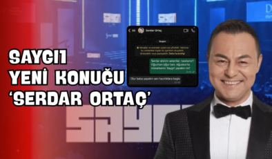 Saygı1 Yeni Konuğu ‘Serdar Ortaç’