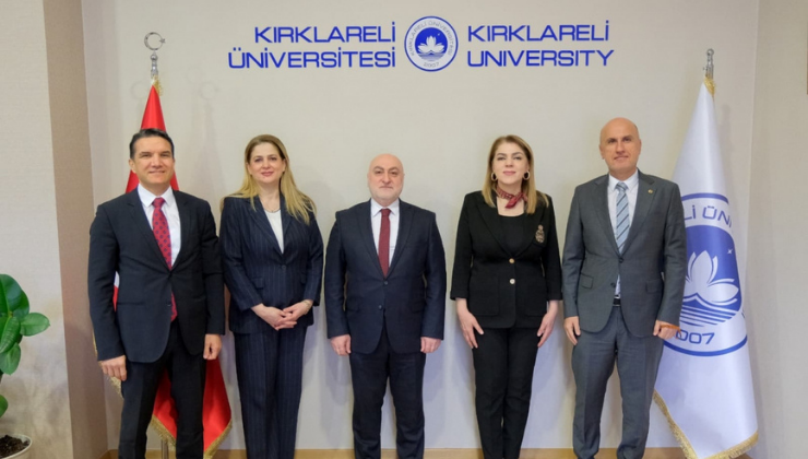 Trakya Katılım Bankaları Birliği Rektör Prof. Dr. Rengin Ak’ı Ziyaret Etti!