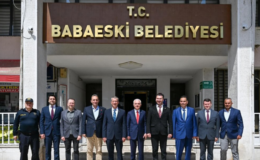 Vali Turan Babaeski Belediye Başkanı Fırat Yayla ile Görüştü!
