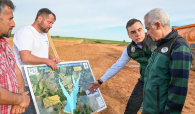 Lüleburgaz Ahmetbey Göleti İnşaat Sahasında İncelemeler Yapıldı!