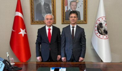 Vali Turan Serkan Ayyıldız’ı Valilik Makamında Kabul Etti!