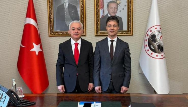 Vali Turan Serkan Ayyıldız’ı Valilik Makamında Kabul Etti!