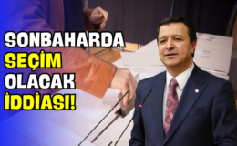 “Sonbaharda Seçim Olacak” İddiası!