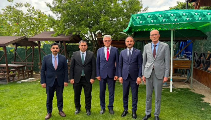 Milli Eğitim Bakanlığı Müfettişleri, Kaymakam Balaban’ı Ziyaret Etti!