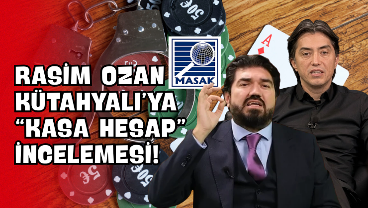 Rasim Ozan Kütahyalı’ya “Kasa Hesap” İncelemesi!