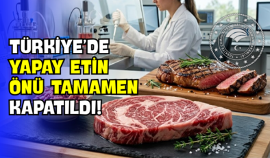 Türkiye’de Yapay Etin Önü Tamamen Kapatıldı!
