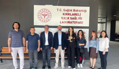 Kırklareli Halk Sağlığı Laboratuvarına Ziyaret Gerçekleştirildi!