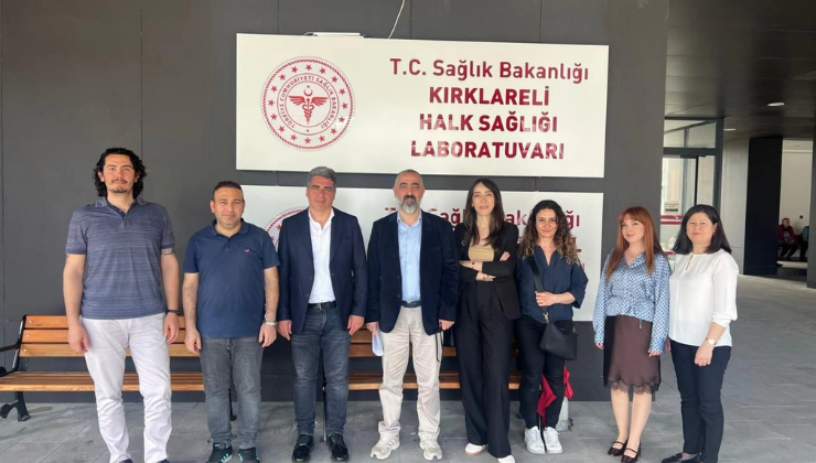Kırklareli Halk Sağlığı Laboratuvarına Ziyaret Gerçekleştirildi!