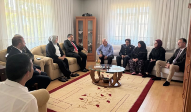 Vize Kaymakamı Kemal Balaban Şehit ve Gazi Ailesi Ziyaretlerini Sürdürüyor!