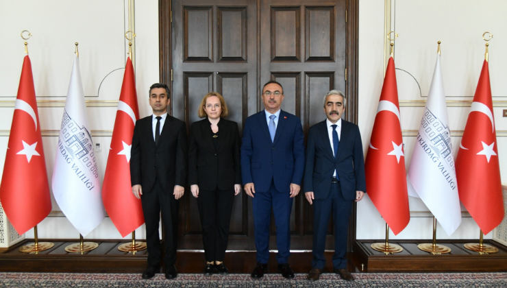 Tekirdağ Valisi Recep Soytürk Konuklarını Ağırladı!