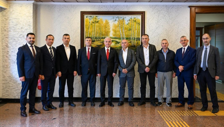 Vali Turan Dernek Başkanı ve Üyeleriyle Bir Araya Geldi!