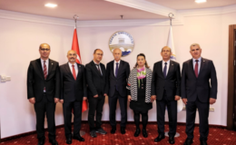YTB Edirne Koordinatörü Çağrı Koca Rektör Prof. Dr. Mustafa Hatipler’i Ziyaret Etti!