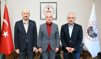 Vali Turan Millî Eğitim Bakanlığı Strateji Geliştirme Başkanı Ercan Türk ile Görüştü!