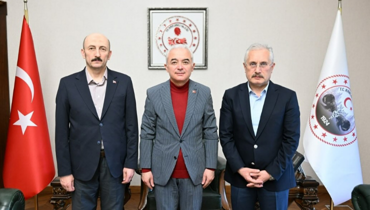 Vali Turan Millî Eğitim Bakanlığı Strateji Geliştirme Başkanı Ercan Türk ile Görüştü!