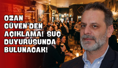 Ozan Güven’den Açıklama! Suç Duyurusunda Bulunacak!
