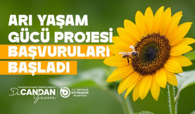 “Arı Yaşam Gücü Projesi” Başvuruları Başladı!