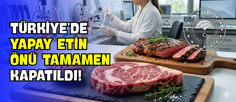 Türkiye’de Yapay Etin Önü Tamamen Kapatıldı!