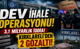 Ege Üniversitesi’nde Dev İhale Operasyonu!
