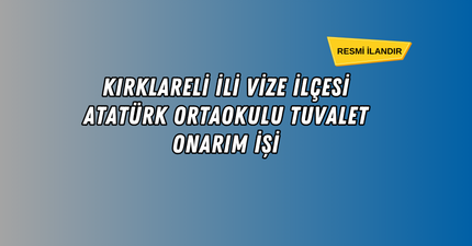 ONARIM İŞİ