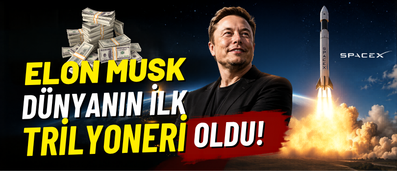Elon Musk Dünyanın İlk Trilyoneri Oldu!